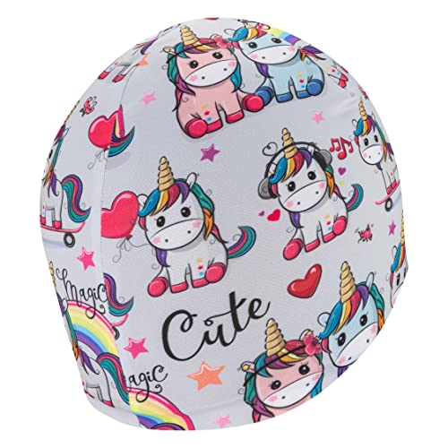 GO CRAZY Cappello da Unicorno per Bambini | Cappello per Bambini colorato con Motivo Unicorno | Cappello Traspirante per Ragazze e Ragazzi 4-8 Anni | Berretto da Ciclismo Berretto da Esterno - Image 3