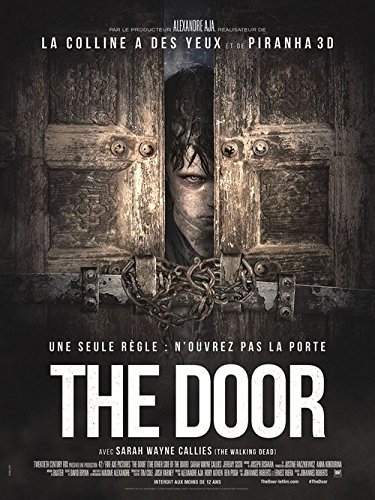 Affiche de film d'horreur The Door 2016 Johannes Roberts grand poster mural de dimensions 120x160 cm