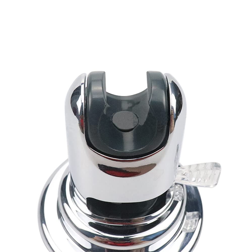 Supporto per soffione doccia, 3 pezzi adesivo staccabile a parete staffa a ventosa, staffa regolabile a parete per spruzzatore bidet bagno