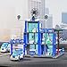MindBox City Police Station Building Sets, 570pcs City Police Sets Toy Building Bricks Kit for Boys 8-12