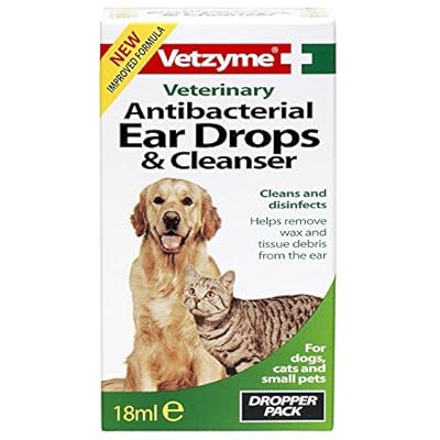 Vetzyme Antibacterial Pet Eardrops & Cleanser