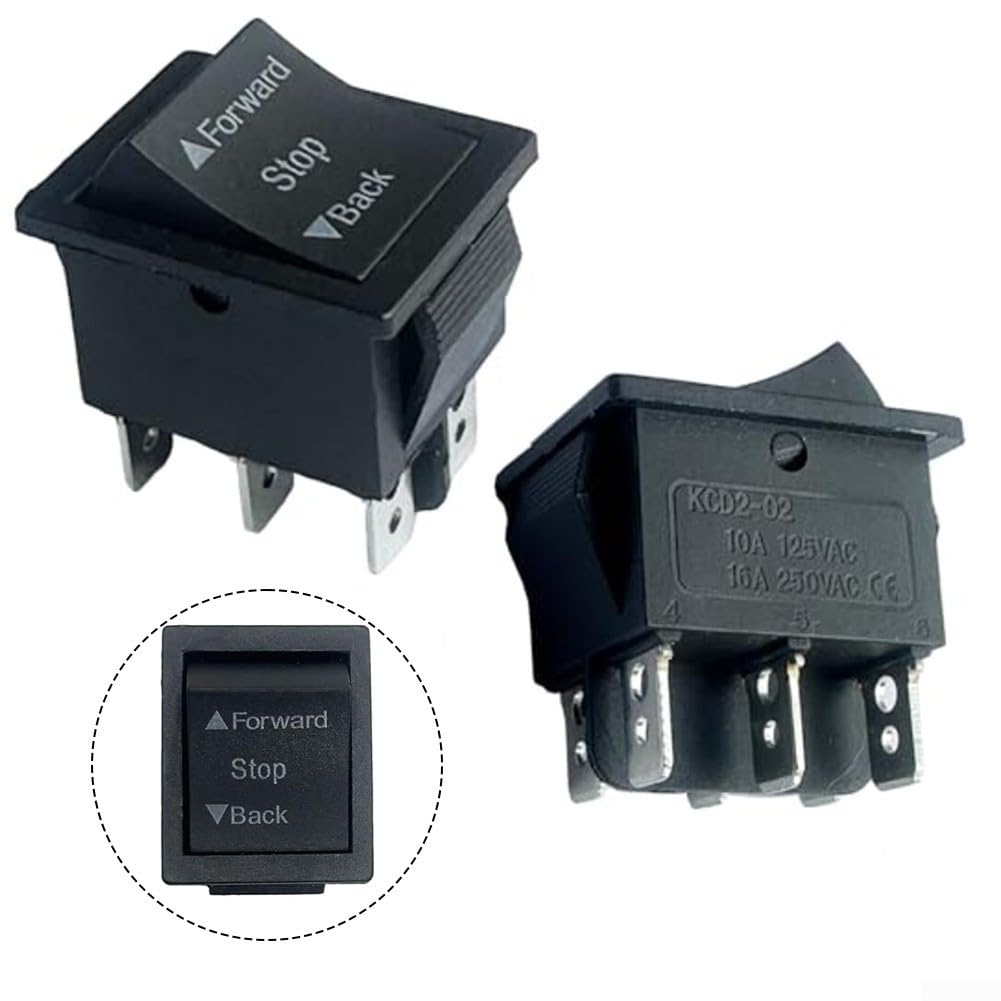 Interruttore a bilanciere avanti e retromarcia 6V 12V 24V per trattori bambini