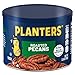 PLANTERS Roasted Pecan Nuts, Party Snacks, Plant-Based Protein, Nuts for Baking, Quick Snack for Adults, After School Snack, Roasted Pecans, Flavored with Sea Salt, Kosher, 7.25oz Canister