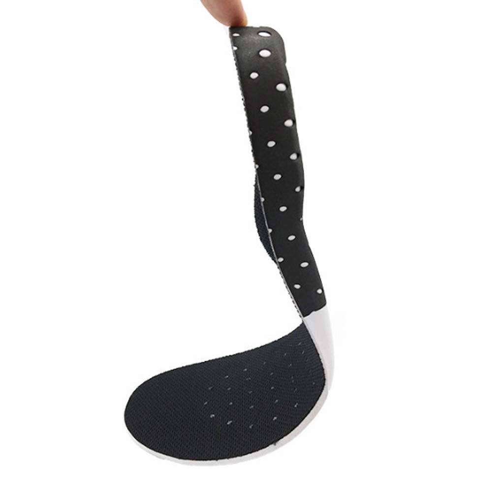 Semelle intérieure en Gel de Silicone, Semelle intérieure de Course Sportive, Coussin orthopédique Unisexe, Absorption des Chocs de Massage, Soutien de la voûte Plantaire(D,XL)