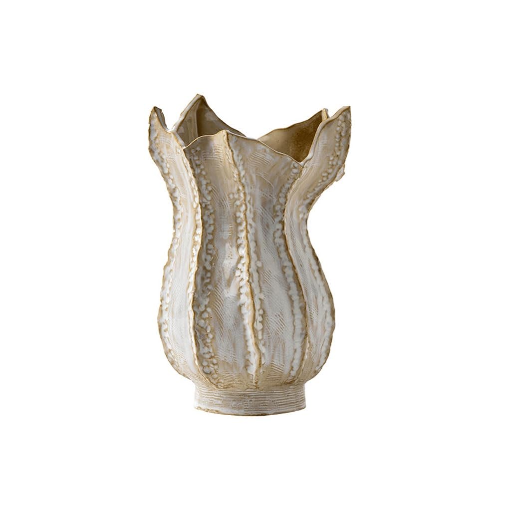 Gfhtrely A Vase Creative Vase Exhibition Hall Home Ccessories Living Room Porch Flower Rrangement Ceramic Ornaments Flower Vases