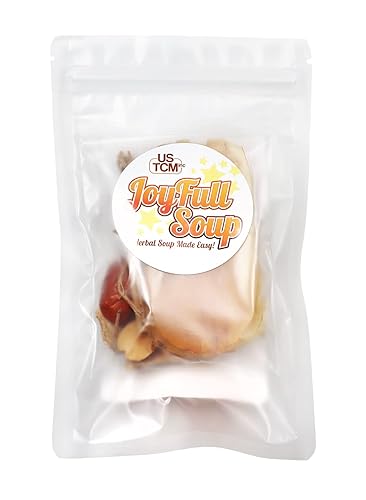 USTCM JoyFull Soup Gastrodia & Codonopsis - Mezcla de sopa de hierbas fácil y fácil de usar. 1-2 porciones 1.06 oz