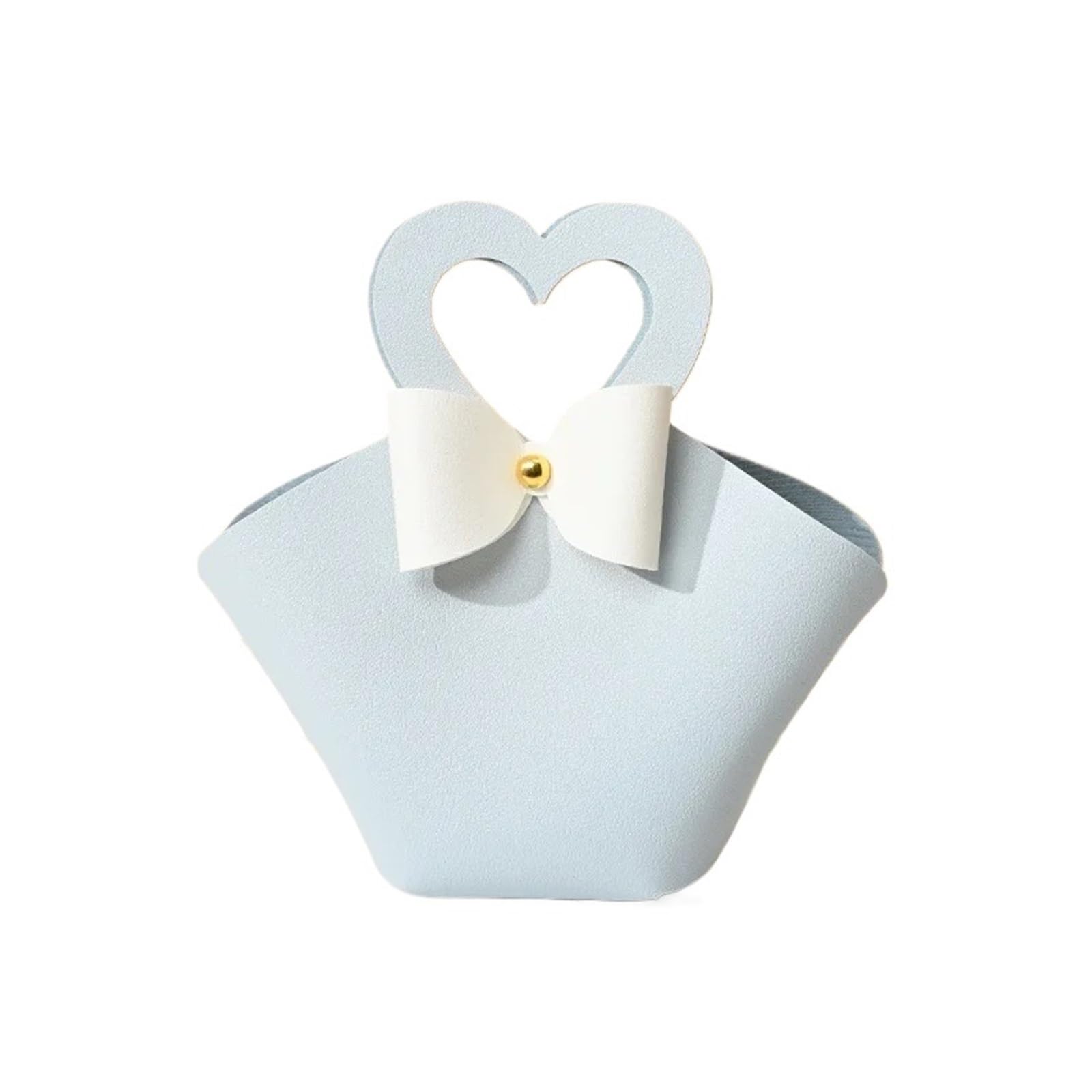 Cajitas De Dulces Para Bodas Bolsas de caramelos con forma de corazón, portátiles, for bodas, fiestas de cumpleaños, 10 o 30 unidades(Color 02,30pcs)