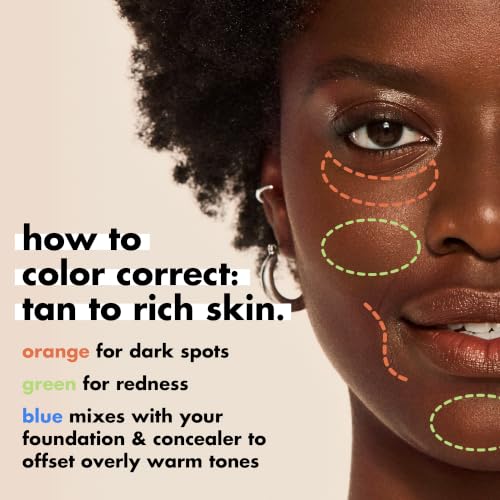 e.l.f. Camo Color Corrector for Dark Circles, Hydrating Under-Eye Brightening Concealer, Neutralizes Discoloration, Infused with Hyaluronic Acid, Blue - image 8