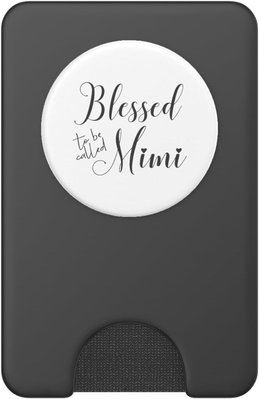 Blessed To Be Called Mimi Grandma Christmas Mothers Day PopSockets PopWallet for MagSafe