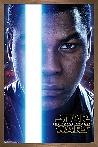 Poster Star Wars Finn Réveil de la Force affiche murale portrait de film