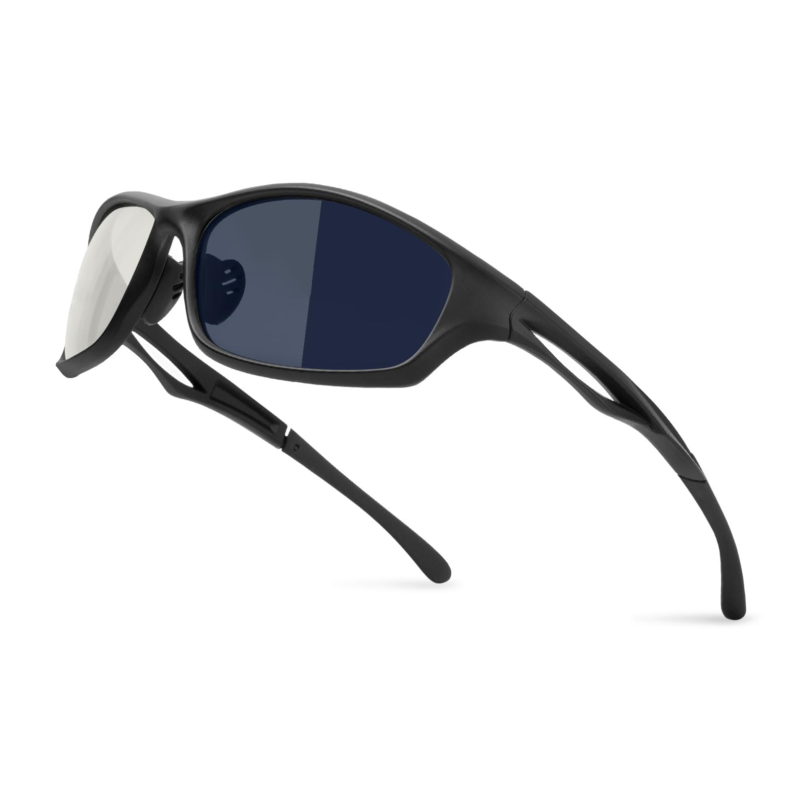 Bloomoak Gafas de sol de ciclismo para hombres y mujeres/gafas de sol deportivas polarizadas/protección UV, marco irrompible TR90, apto para conducir/correr, ciclismo, pesca, golf, caza