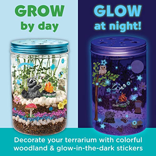Creativity For Kids Grow 'N Glow Terrarium Kit For Kids - Science Activities For Ages 5-8+, Craft Kits And Creative Gifts For Kids & Mini Garden: Mermaid Terrarium - Mermaid Gifts For Girls And Boys #TOP2