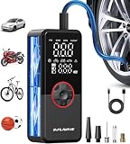InflaVive Tire Inflator Portable Air Com...