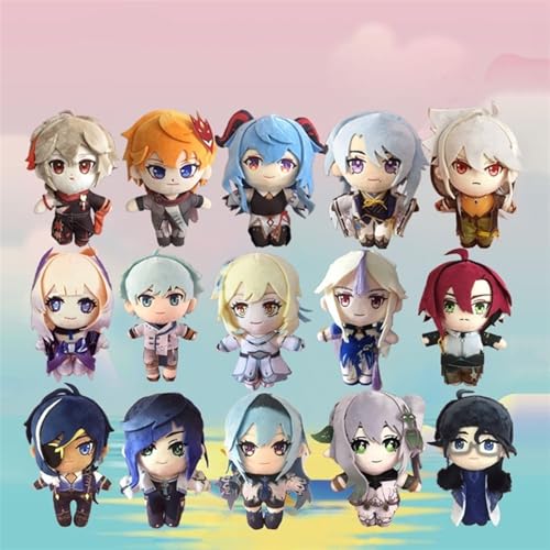KUKUShining Genshin Kuscheltier, 20cm Weiche Anime Figur Impact Ausgestopftes Plüschtier Süße Cartoon Spielzeugpuppe for Gamer Fans Geschenke(Dori)
