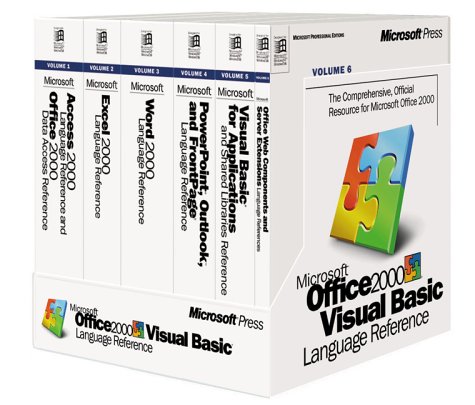 Microsoft Office 2000 Visual Basic Language Reference (Microsoft ...