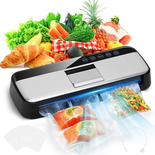 Machine de mise sous vide pour la conservation des aliments secs et humides - 2