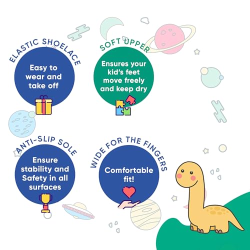 Light – LED Toddler Shoes for Girls Kit with Slippers – Easy-On Light Up Sneakers for Kids and Toddlers4