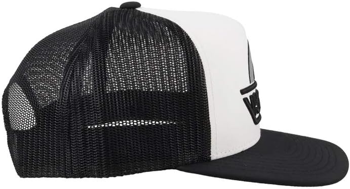 HOOEY Adjustable Snapback Trucker Mesh Back Hat (Suds - 2115T-WHBK)