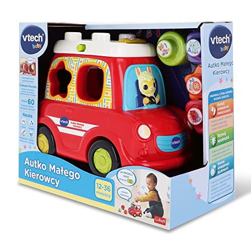 Jouet interactif coloré VTech 61487 pour stimuler l'éveil de bébé