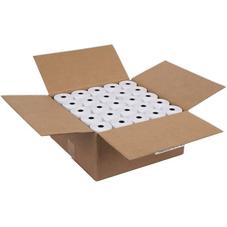 2 1/4 Inch Thermal Paper Rolls for Credit Card Machines