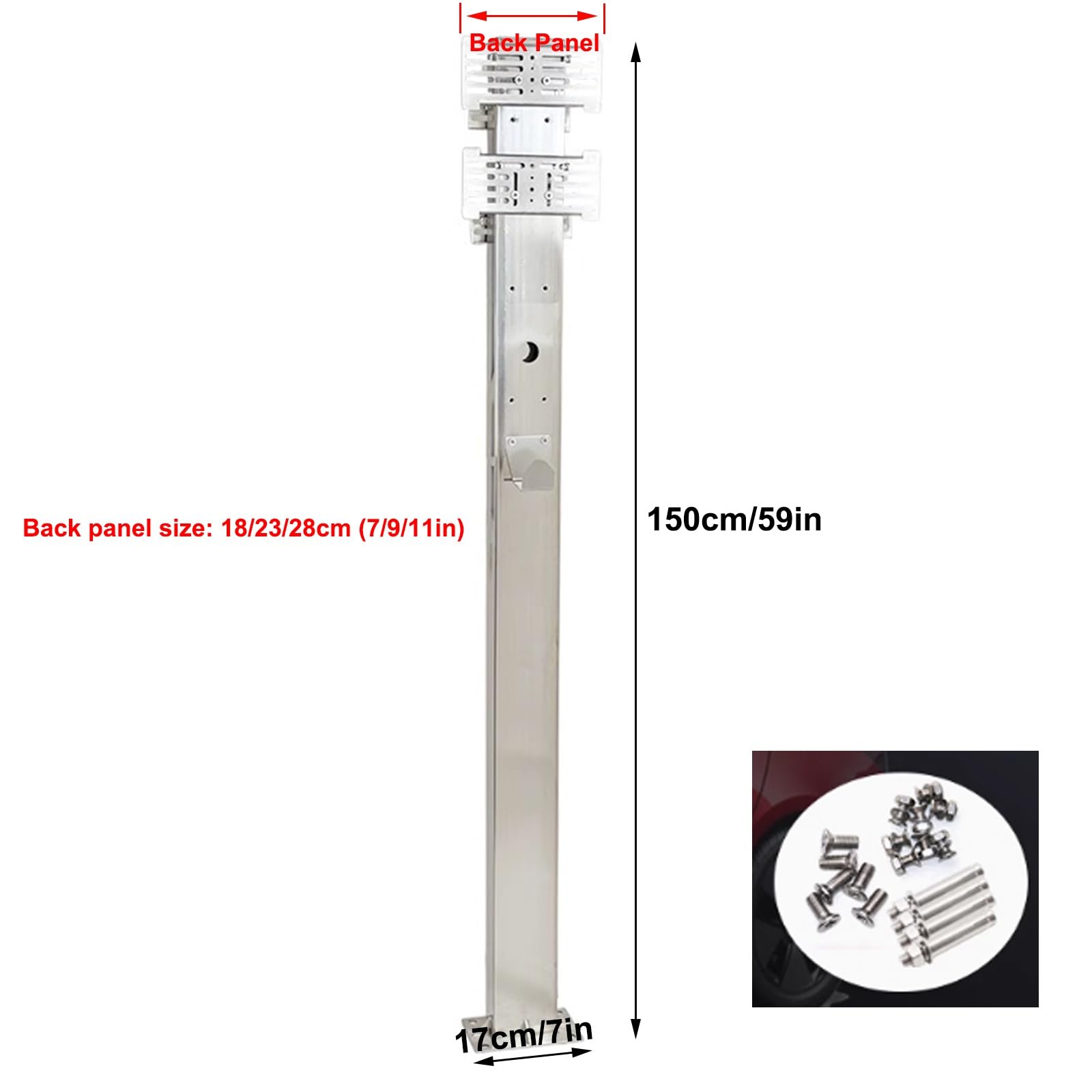 Générique Support de borne de Recharge pour véhicule électrique - Support de connecteur Mobile Durable pour la Recharge des véhicules électriques, idéal pour Une Utilisation en Garage et en extérieur