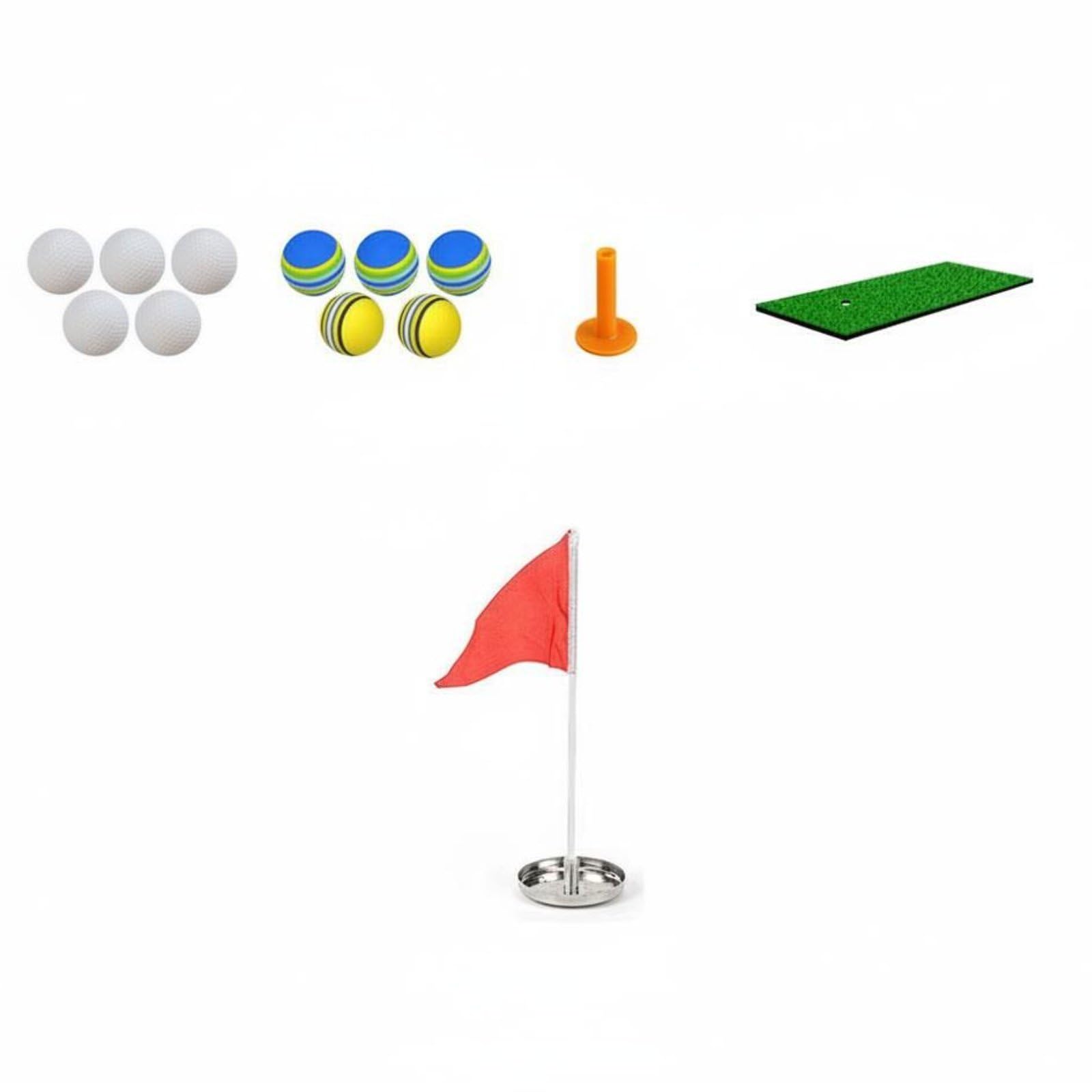 Tappeto da Putting Golf Mini Galleggiante Portatile Green Galleggiante Salvaspazio Attrezzatura Sportiva per Piscina
