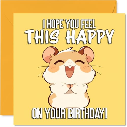 Stuff4 Cute Birthday Card, Bursting with Birthday Joy
