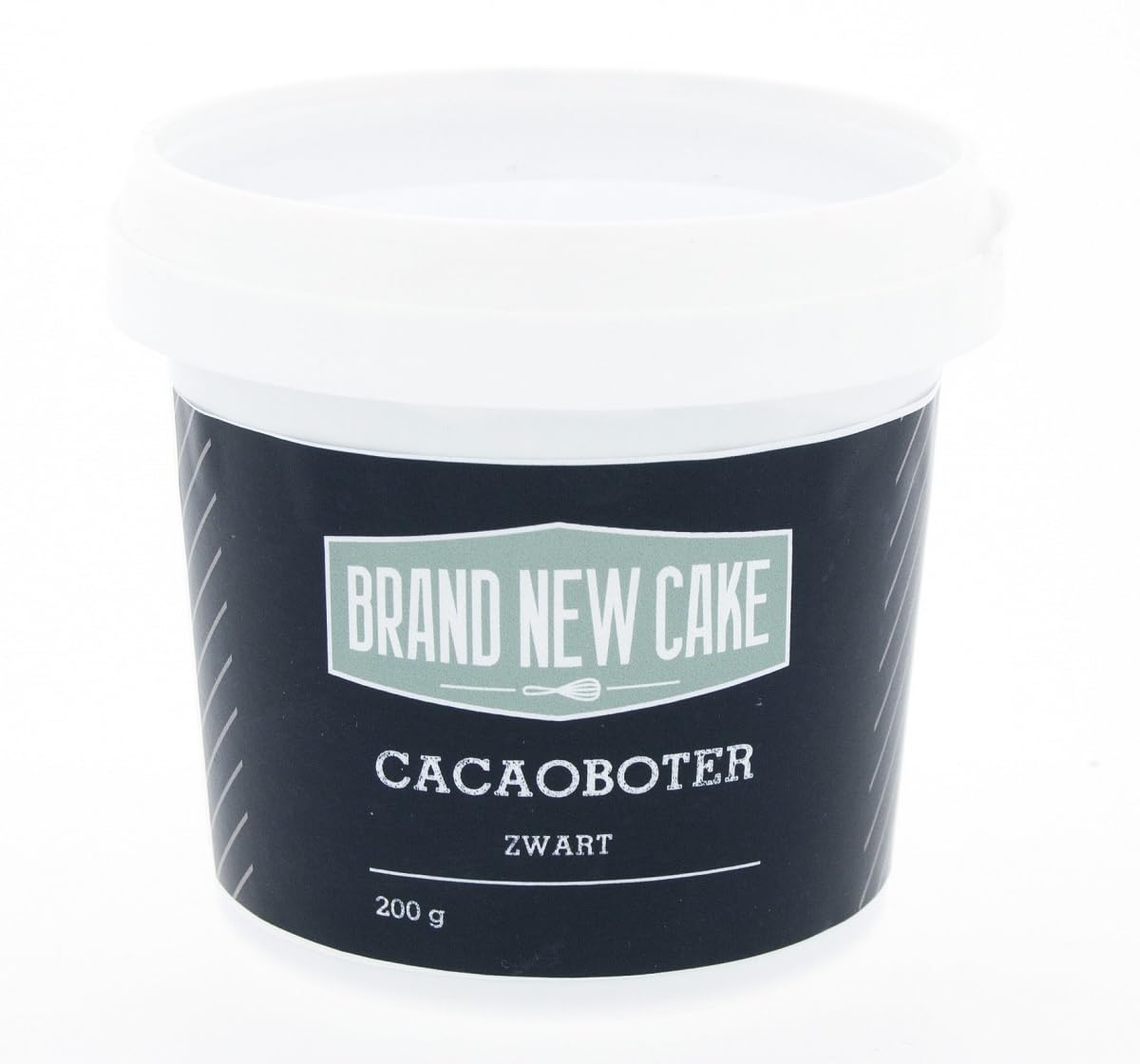 BrandNewCake® Manteca de Cacao Negra 200g - Colorante de Chocolate - Colorante Alimentario Comestible