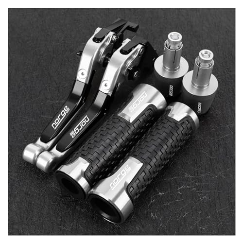 Leviers de frein moto réglables et embouts guidon pour Norge1200 GT8V 2006-2015