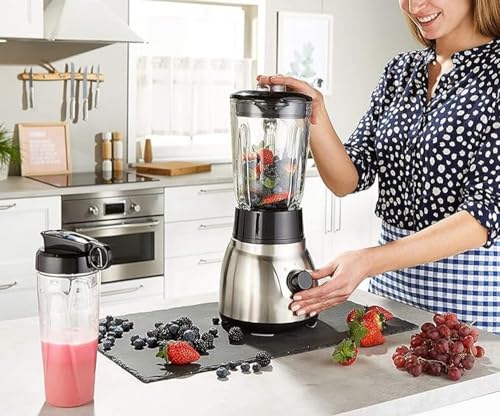 Russell Hobbs Hochleistungsmixer 2-in-1 mit 1,5L Glasbehälter