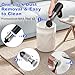JYNSROU Car Vacuum Portable Cordless with 16000PA Ultra Suction 4-in-1 Foldable ​Air Duster & Brushless Motor Rechargeable Handheld Vacuum for Pet Hair, Car Seats, Home & Office Cleaning