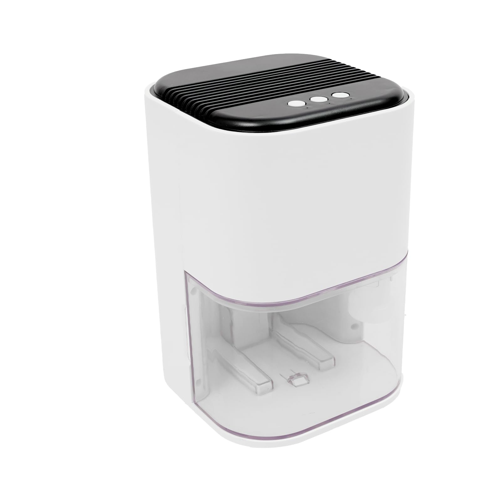 Deumidificatore Elettrico 2L 42W 7 Colori Bianco | 500-600 ml/24 h a 30 °C e 80% RH, serbatoio da 2 litri e spegnimento automatico.