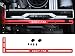Produktbild EZDIY-FAB Grafikkartenhalterung Unterstützung. EIN Grafikkartenhalter, GPU VGA-Klammer, für Benutzerdefinierte Desktop PC Gaming. EIN GPU Standgehäuse mod- 3mm Aluminium Rot