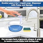 SWAPKART-Pack-of-2-Double-Layer-Soap-Dispenser-for-Bathroom-Accessories-Dishwasher-Liquid-Holder
