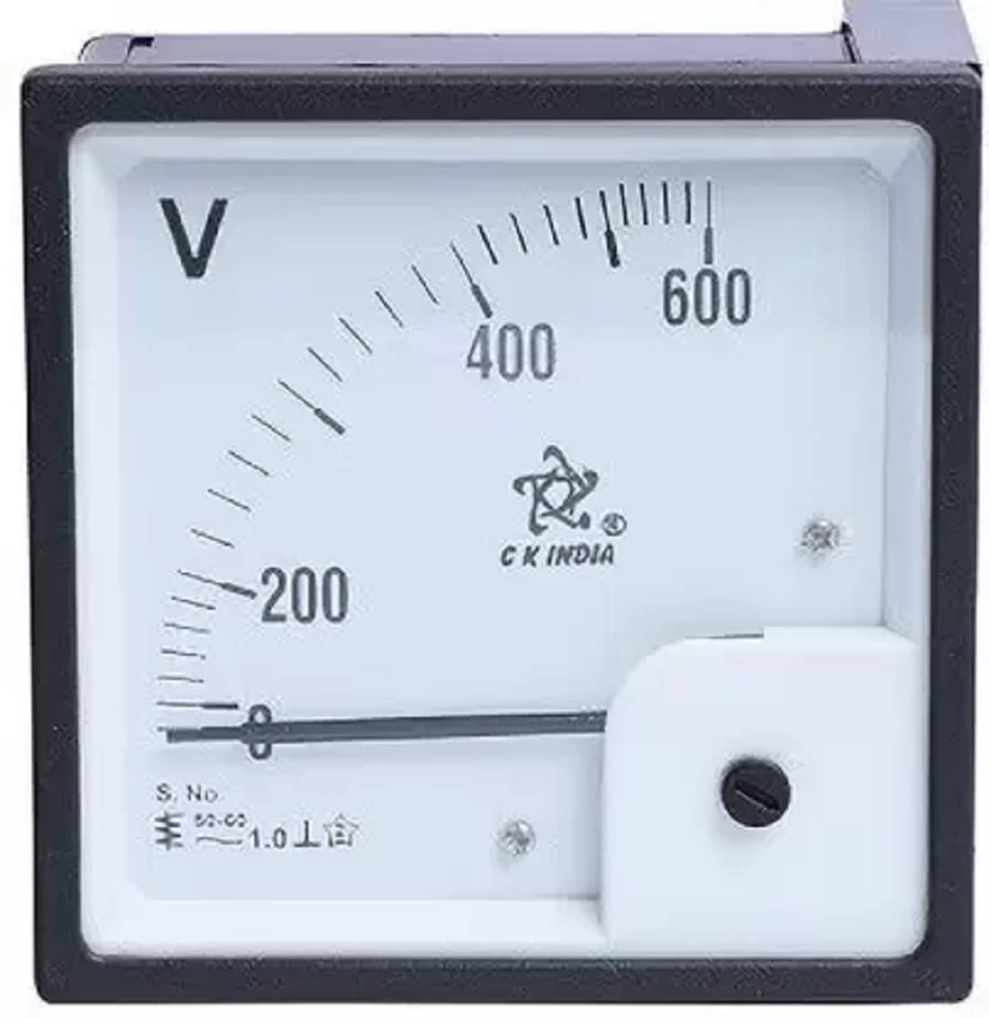 CK INDIA 96mm 600 Volt Voltmeter (B0C18KWVJB) Amazon Price History, Amazon Price Tracker