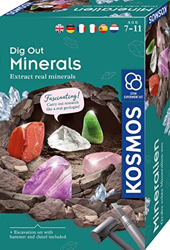 Kosmos Dig out Minerales 21 x 13 x 5,5 cm Cover