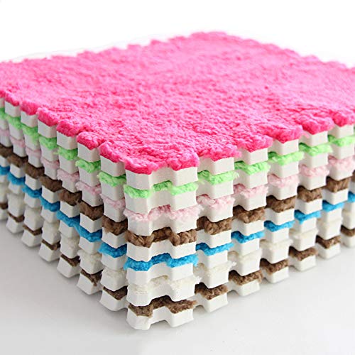 SQUAREDO Alfombra de juegos de espuma EVA para niños, rompecabezas para bebé, alfombra de juegos para niños, alfombra de gimnasio, Verde, 1 pieza