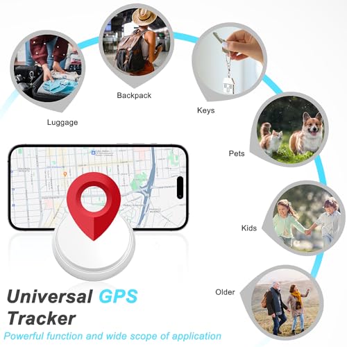 GPS Tracker - Mini Real-Time GPS Tracker - No Monthly Fee - Works with Apple Find My (iOS Only) - Hidden Tracking Device for Kids, Elderly, Pet, Clothing, Bag, Luggage, Keys, Backpack - Thumbnail 7