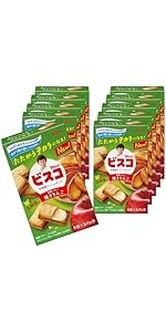 Amazon.co.jp: ビスコ bisco glico 乳酸菌クリームサンド ビスケット