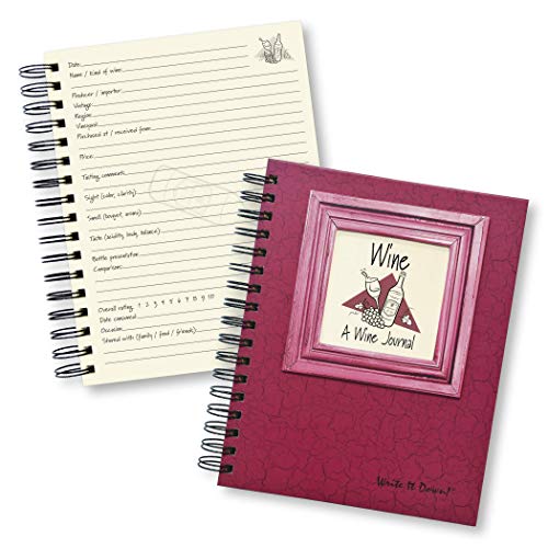 Wine Journal carnet pour noter vos dégustations lors des apéritifs