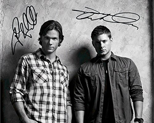 Photo Supernatural - Jensen Ackles & Jared Padalecki Signed Autographed 8 x 10