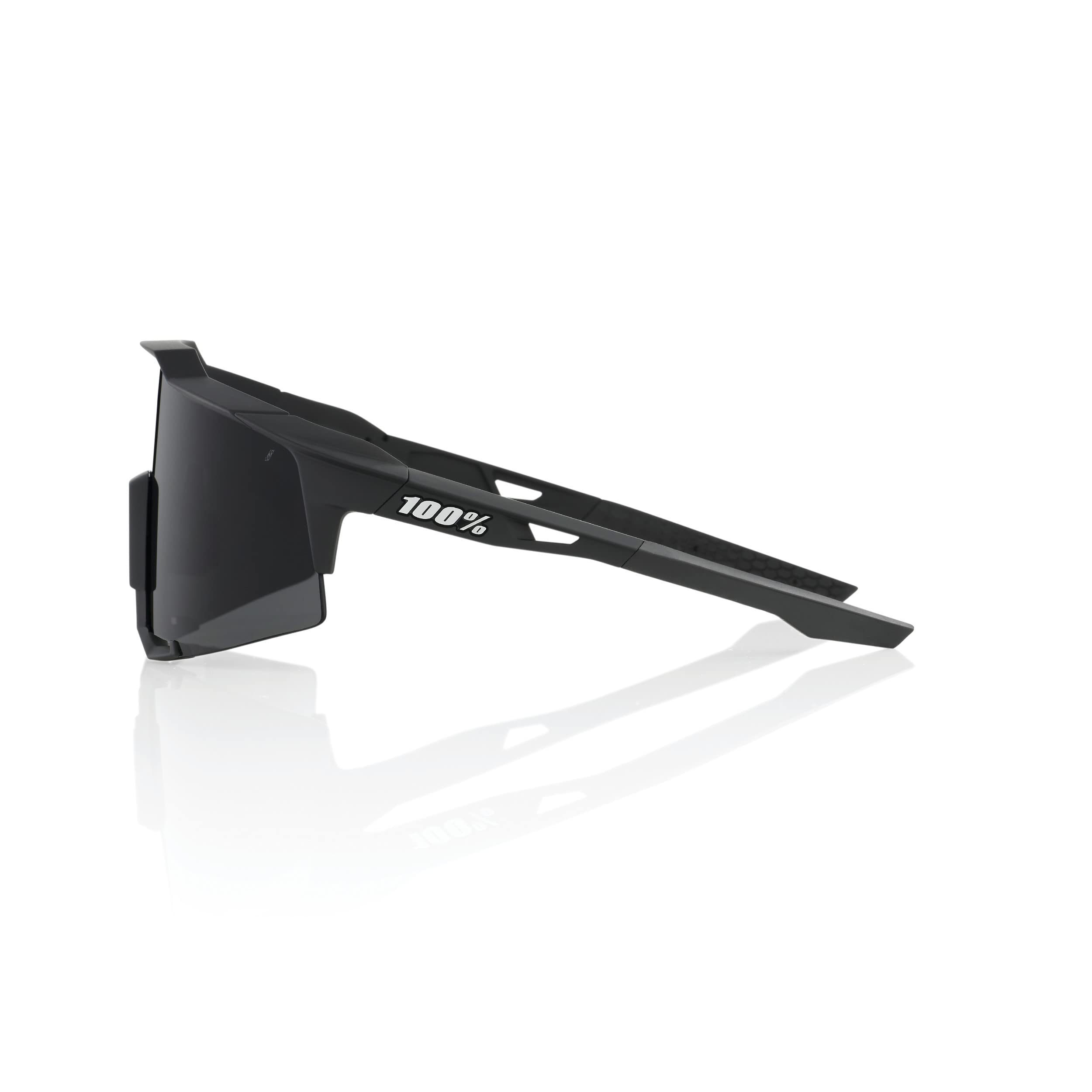 100% Speedcraft - Smoke Lens Soft Tact Black
