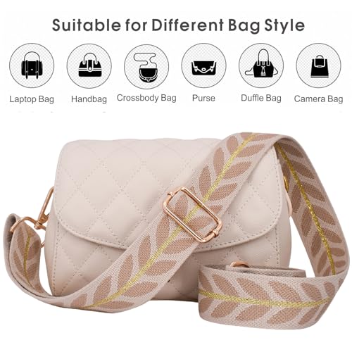 Image of Replacement Purse Strap Shoulder Strap Adjustable Crossbody Strap for Women Crossbody Wide Shoulder Bag