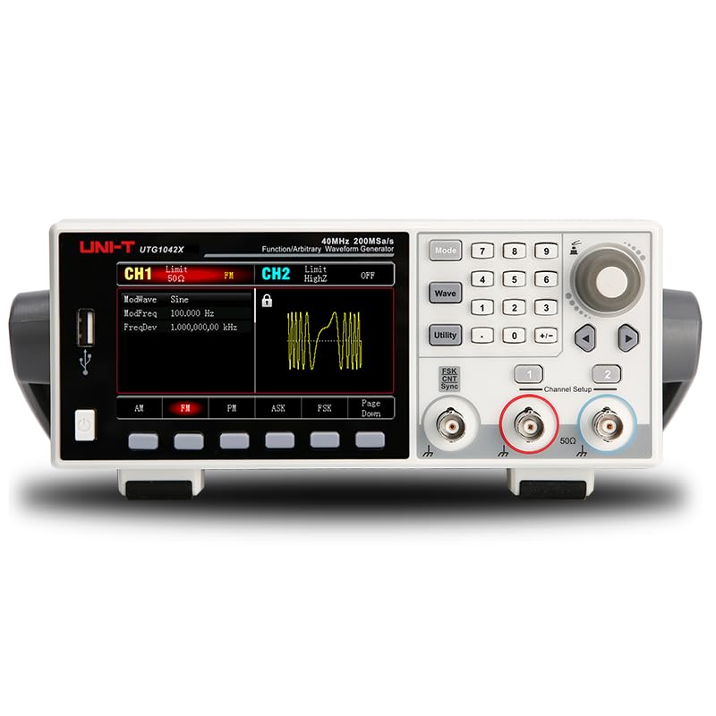 UNI-T UTG1022X UTG1022X-PA UTG1042X Funktion/arbitrary Waveform Generator Professionelle Frequenz Meter Multifunktionale UTG1000X (UTG1022X-PA (20MHz))