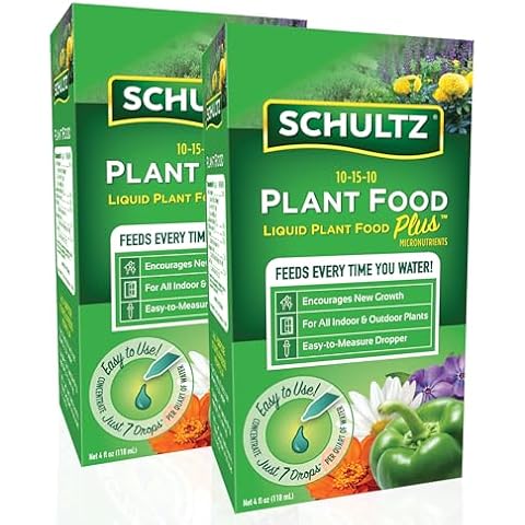 Schultz All Purpose 10-15-10 Plant Food Plus, 4-Ounce [2-Pack] Cover