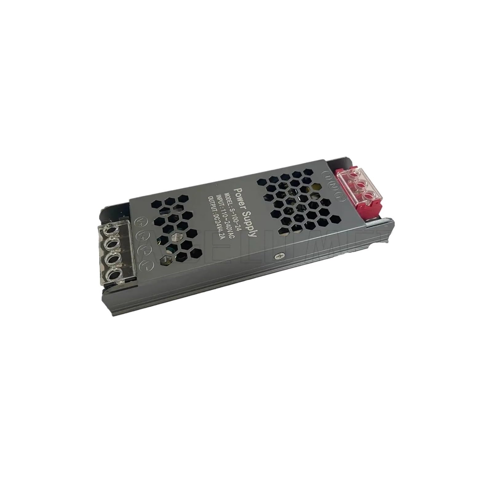 BALYDLUL Lighting Transformers 110-240V to DC12V 24V 60W 100W 150W For CCTV LED Strip Power Supply Adapter LED Light Driver(24V 4.16A 100W)