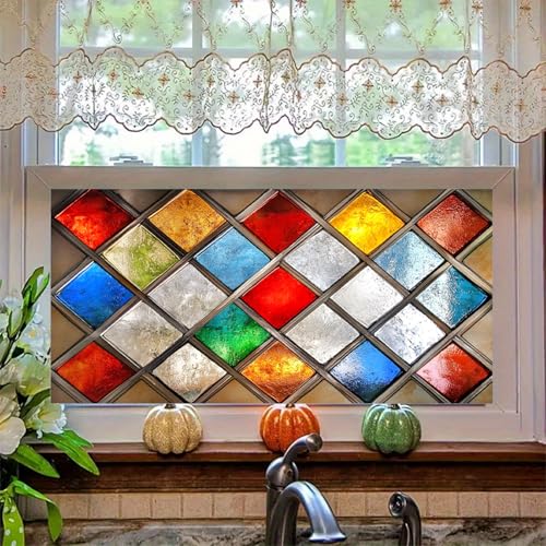 Película Decorativa para Ventana con Efecto Vidrio Templado miniatura 2