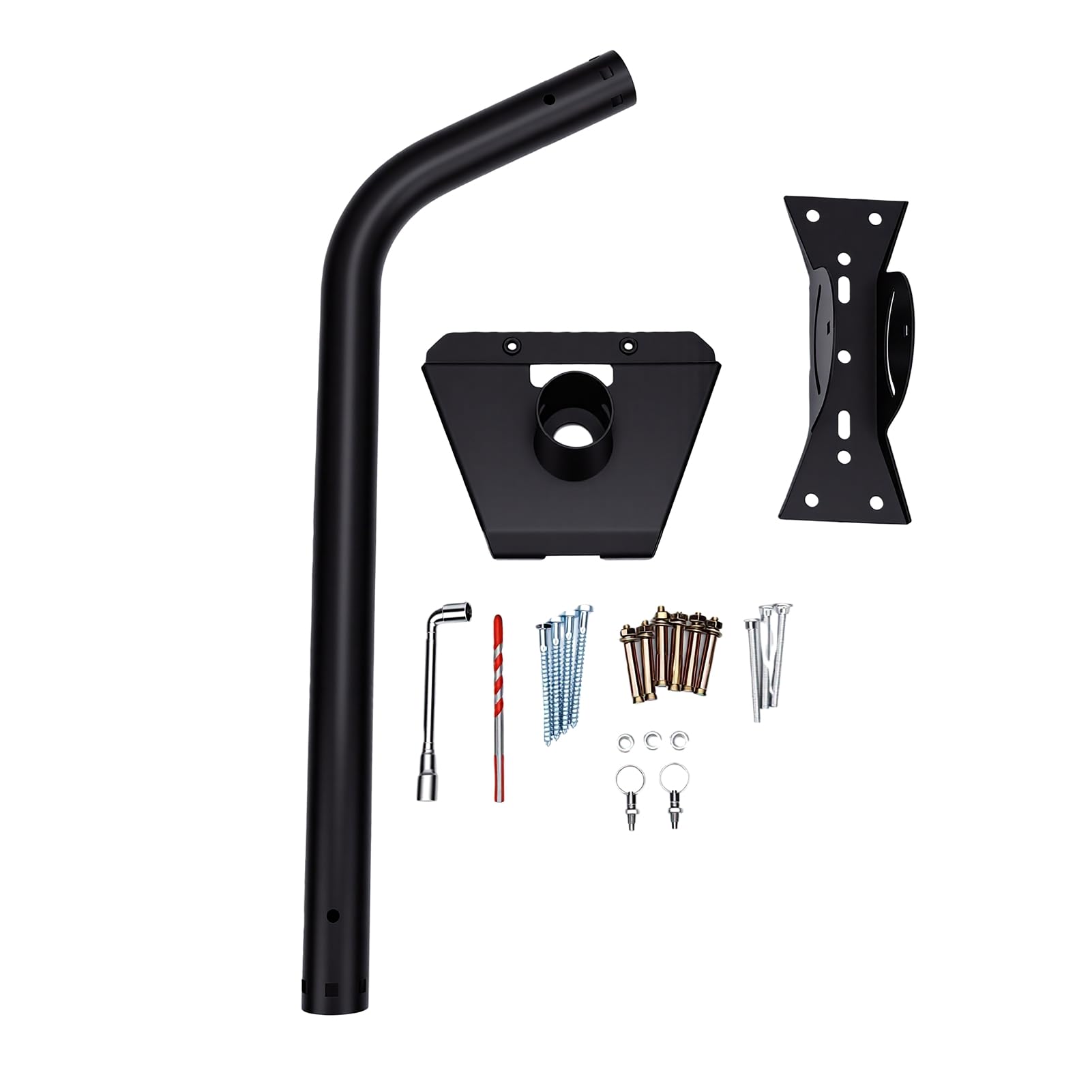 Fafeicy Kit di Montaggio con Staffa Antenna Regolabile a 360 Gradi e