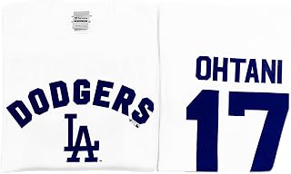 [ファナティクス] Fanatics ロサンゼルス・ドジャース 大谷翔平 ネームアンドナンバー Tシャツ ホワイト ML25AS0004