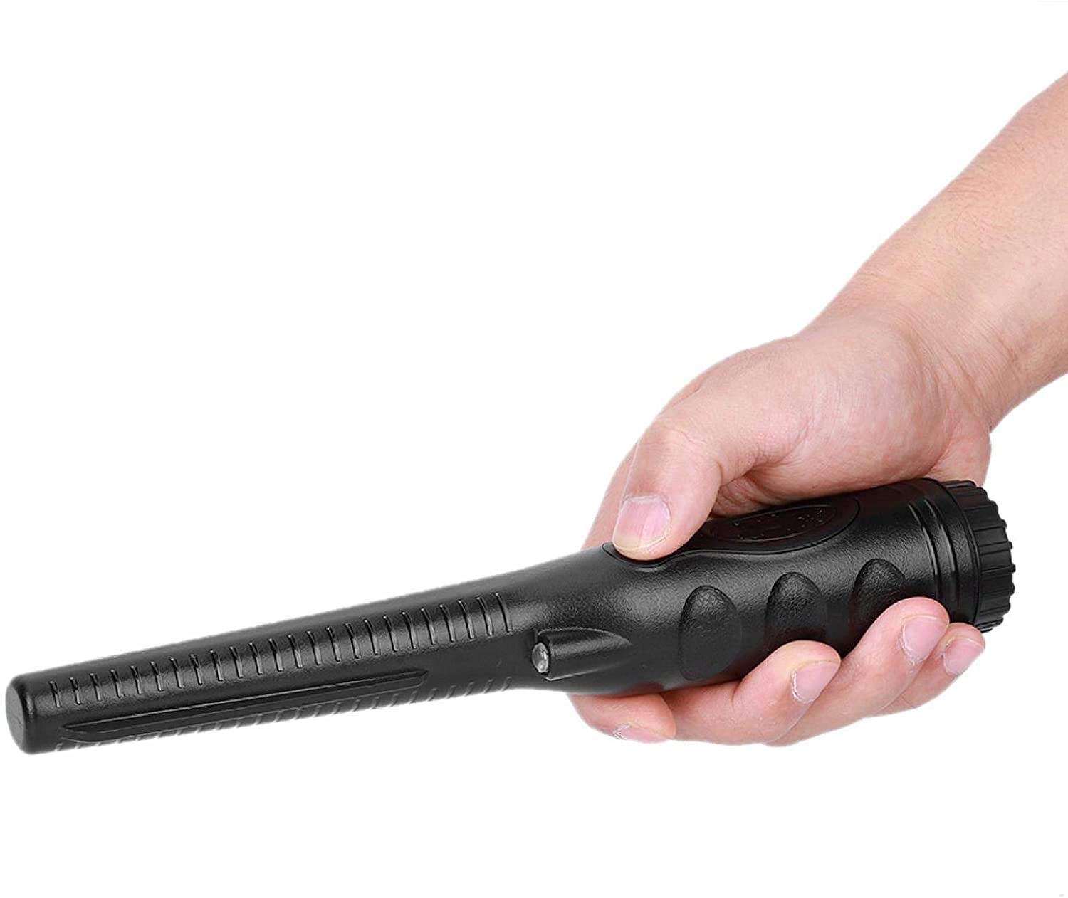 JJJ Pinpointer, wykrywacz metali HS-08 IP68 wodoodporny wykrywacz metali do polowania na skarby, przenośny ręczny wykrywacz metali o wysokiej czułości (kolor: Czarny)